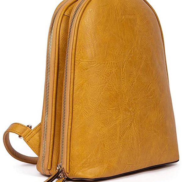 Women Backpack Purse Leather Ladies Travel School main image 3